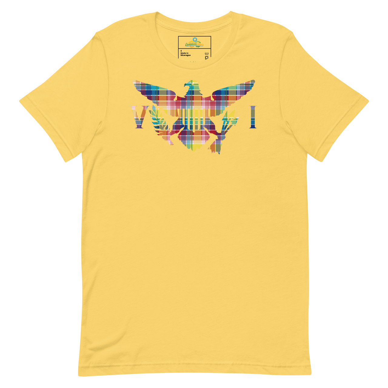 Virgin Islands Madras Flag Unisex T-Shirt