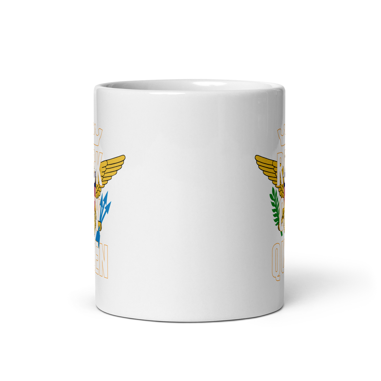 Rock City Queen White Glossy Mug