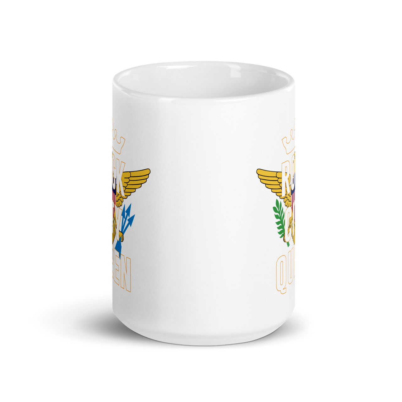 Rock City Queen White Glossy Mug