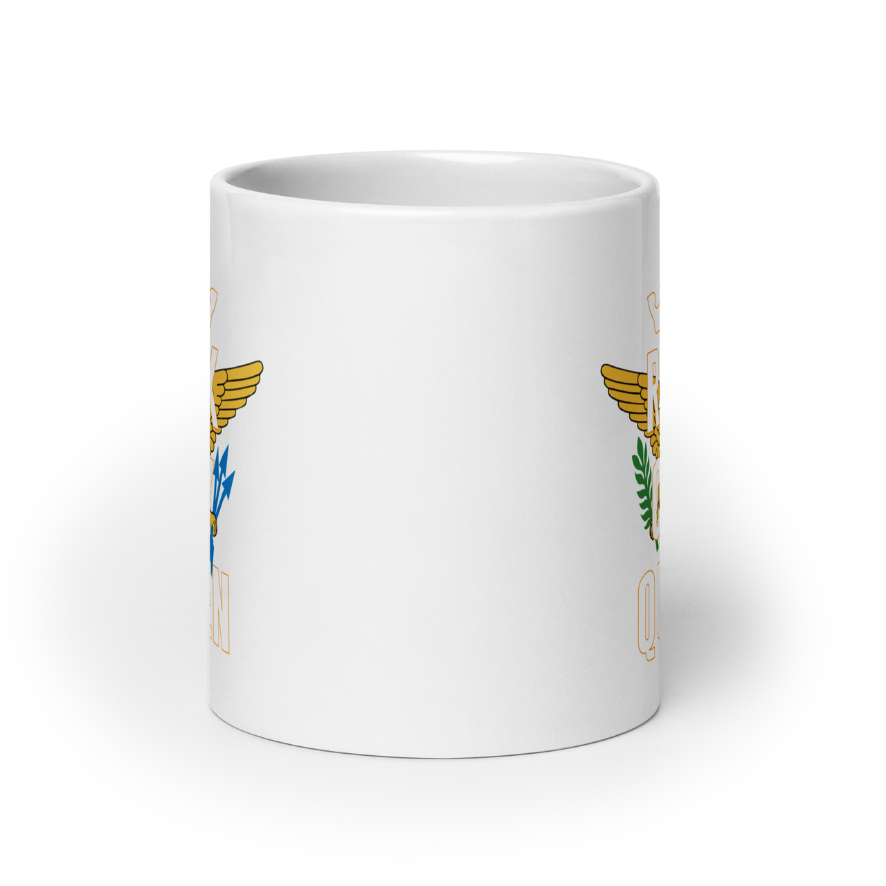 Rock City Queen White Glossy Mug