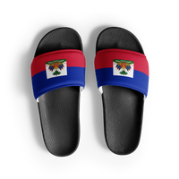 Thumbnail for Haiti Flag Women's slides