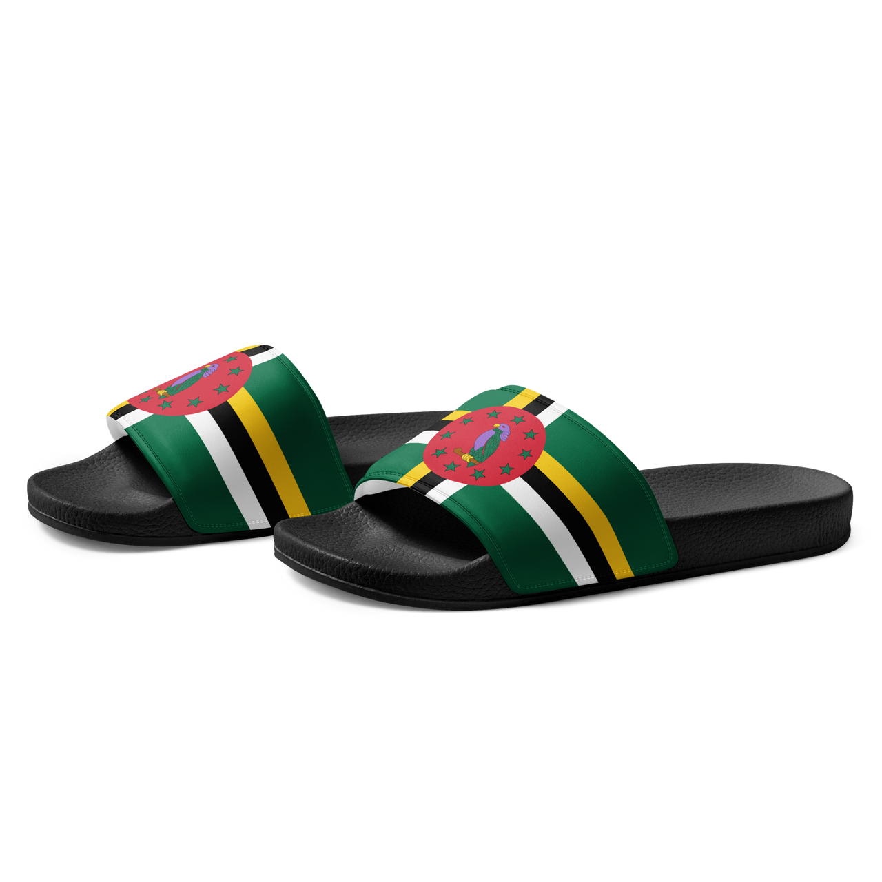 Dominica Flag Women's Slides