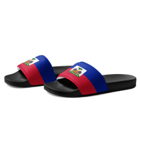 Thumbnail for Haiti Flag Women's slides