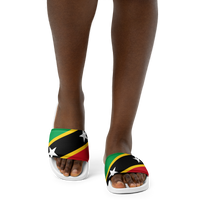 Thumbnail for St. Kitts & Nevis Flag Women's slides