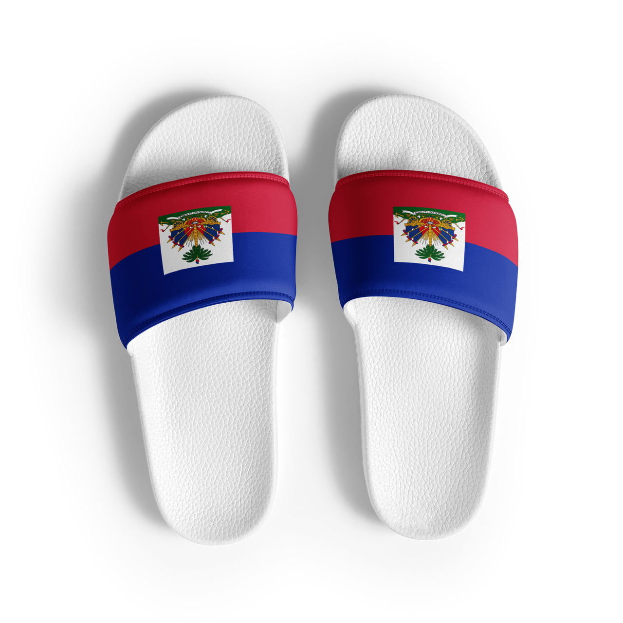 Haiti Flag Women's slides