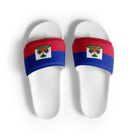 Thumbnail for Haiti Flag Women's slides