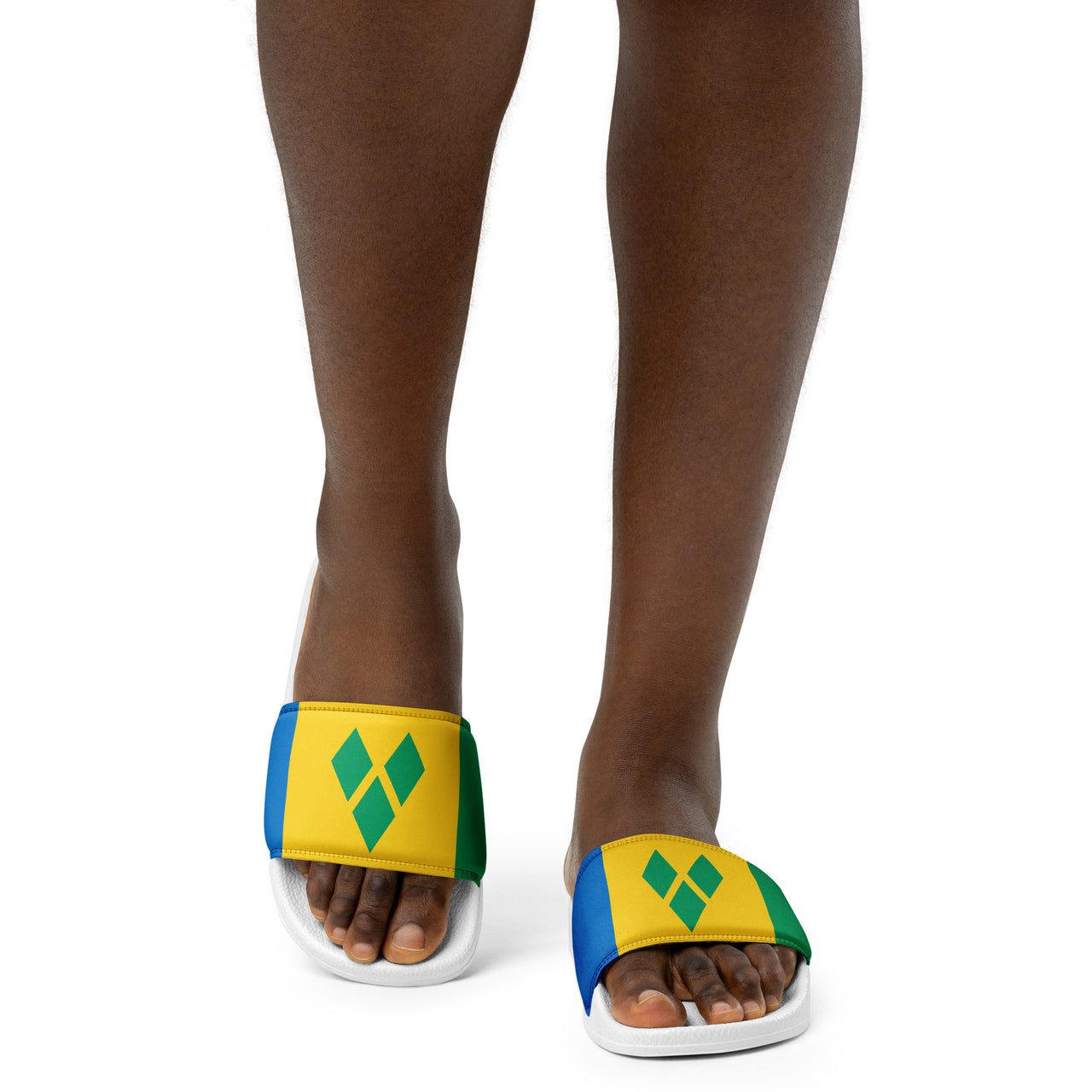 Saint Vincent and the Grenadines Flag Women's slides