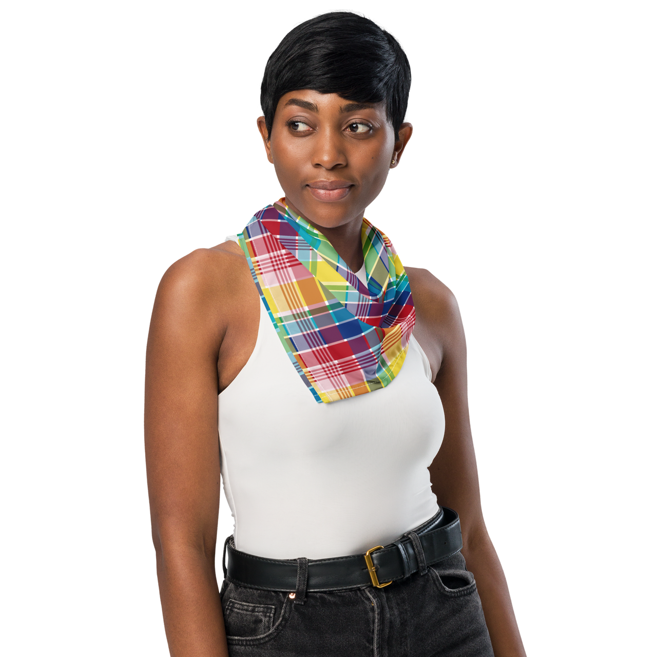 Virgin Islands Madras All-over print bandana