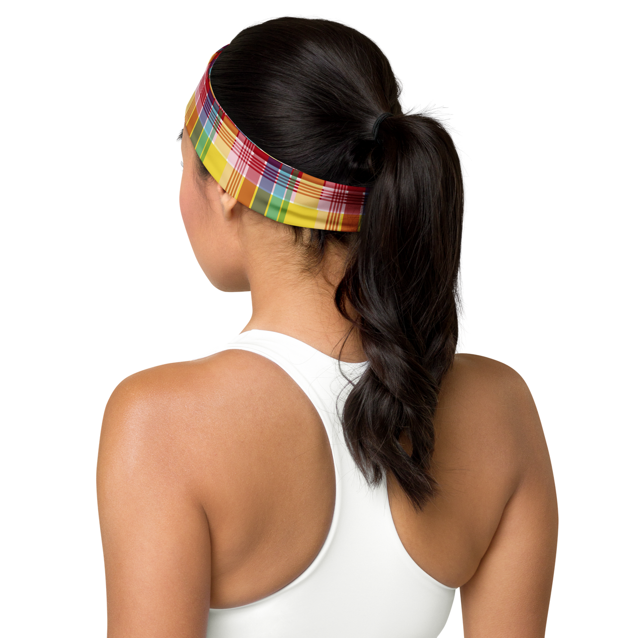 Virgin Islands Madras Headband