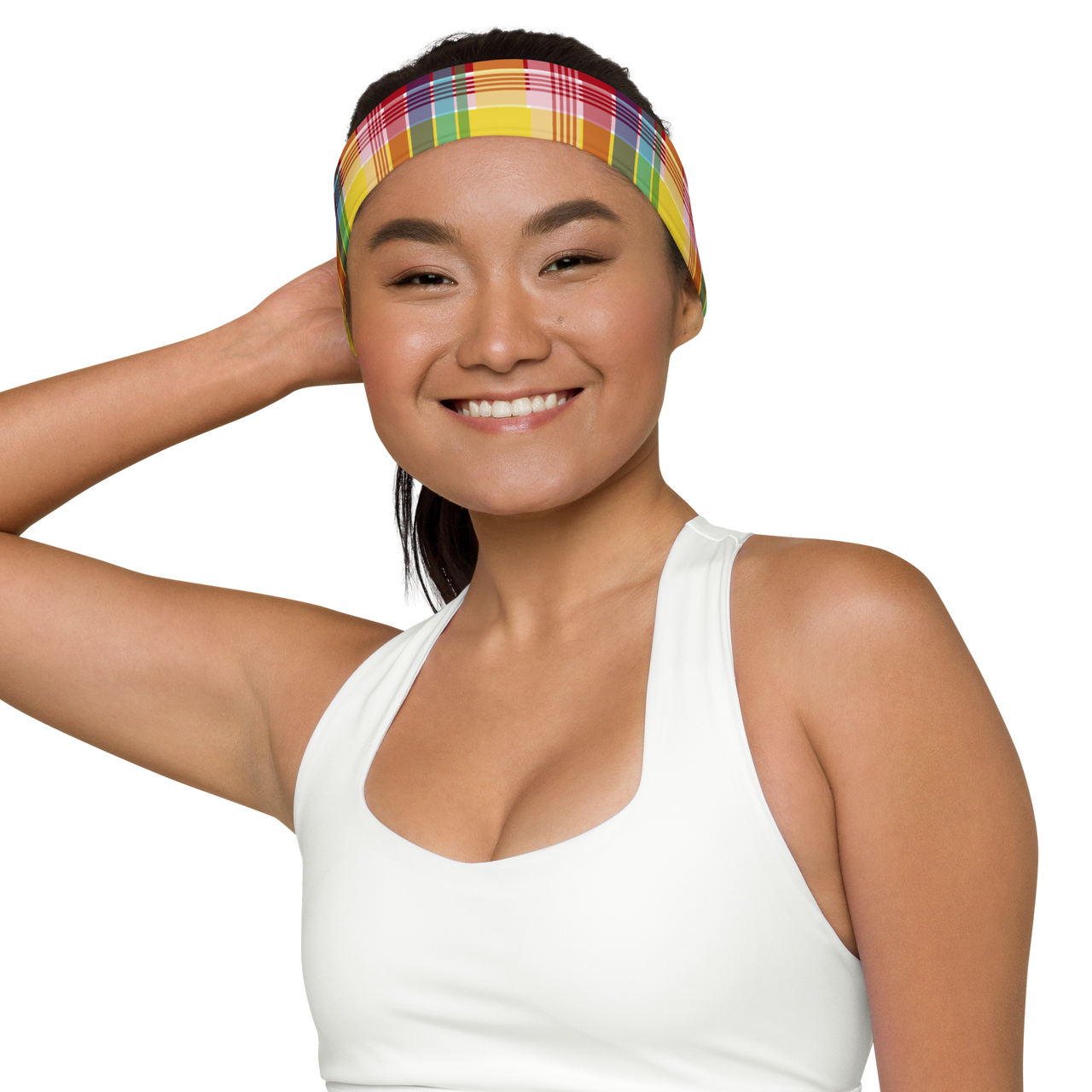 Virgin Islands Madras Headband