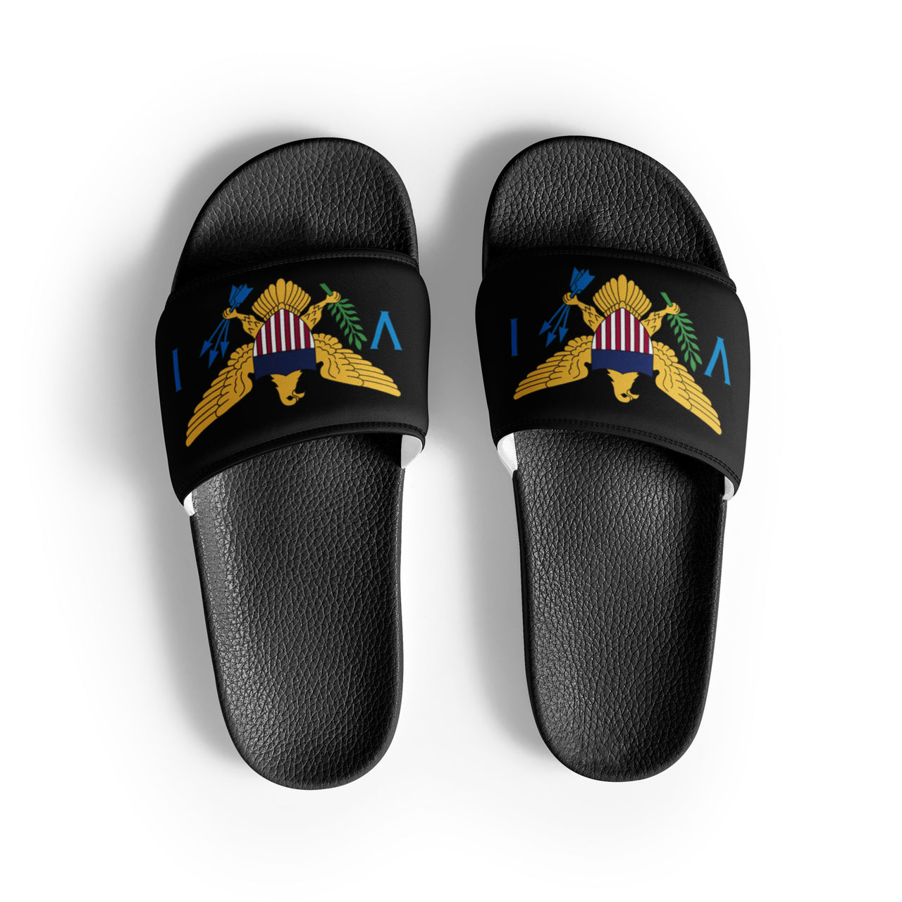 Virgin Islands Flag Men’s slides