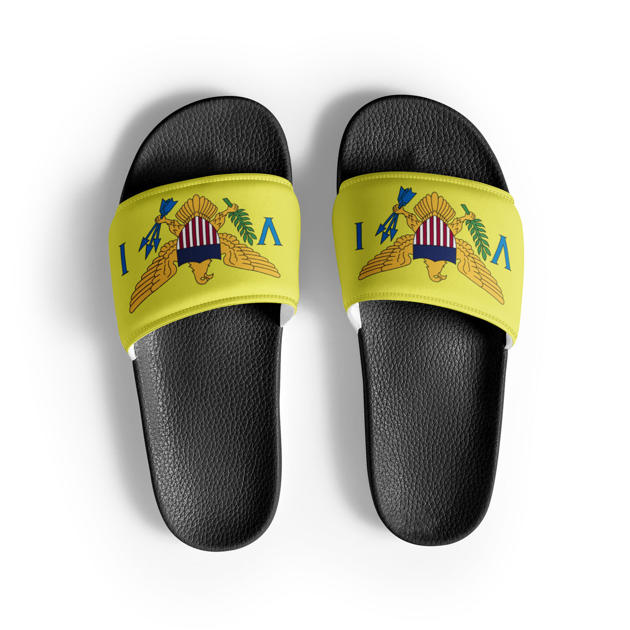 Virgin Islands Flag Men’s slides