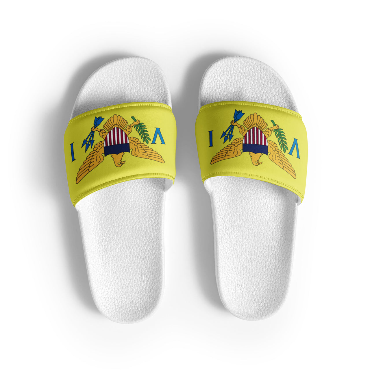 Virgin Islands Flag Men’s slides