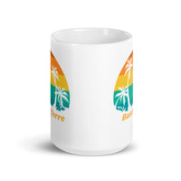 Thumbnail for Basse-Terre Guadeloupe Vintage White Glossy Mug