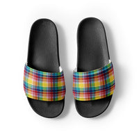 Thumbnail for Women's madras slides