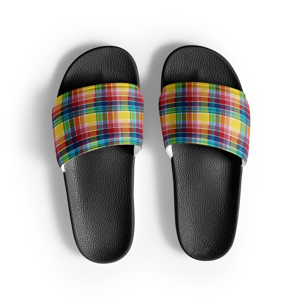 Women's madras slides