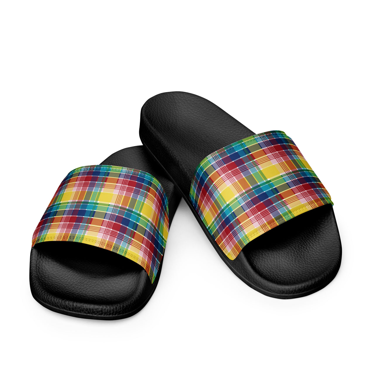 Women's madras slides