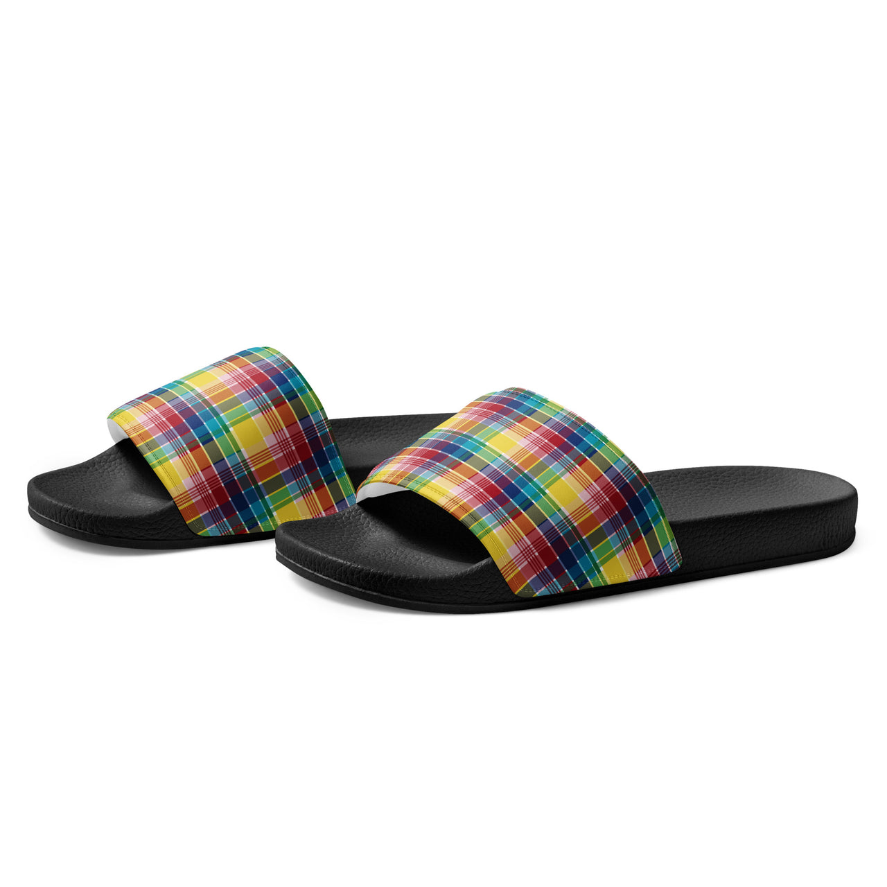 Women's madras slides