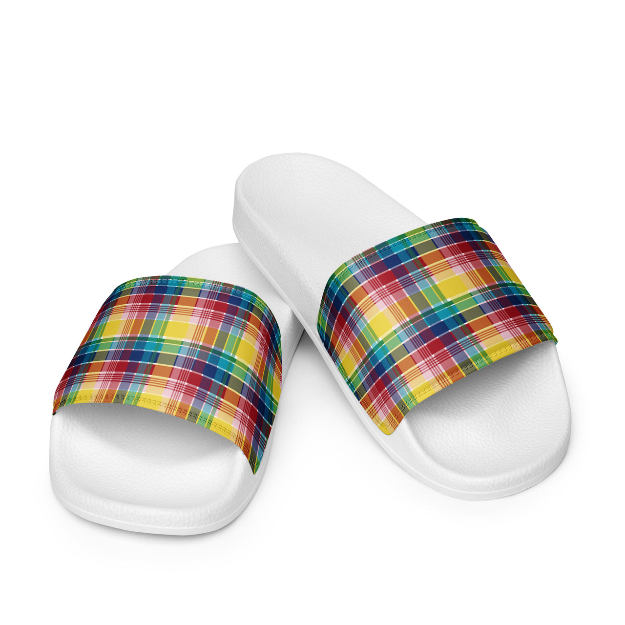 Women's madras slides