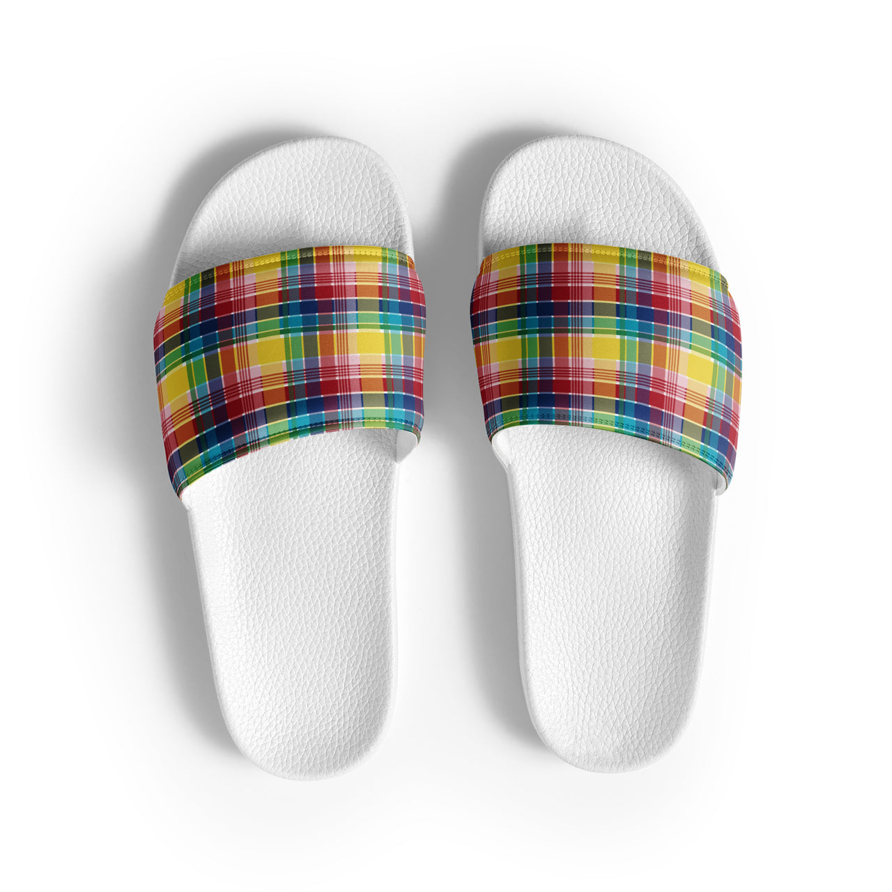 Women's madras slides