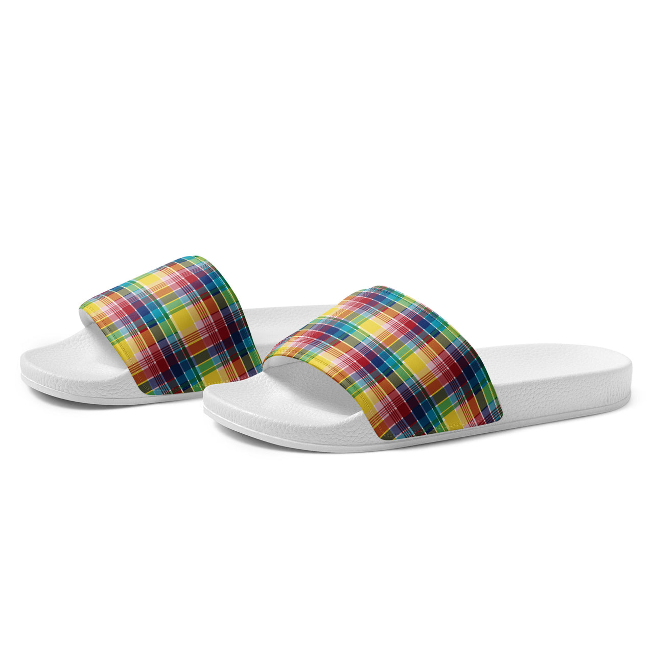 Women's madras slides